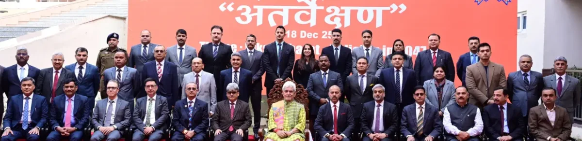 LG Manoj Sinha chairs UT Level Security Conference in Jammu on December 18, 2025