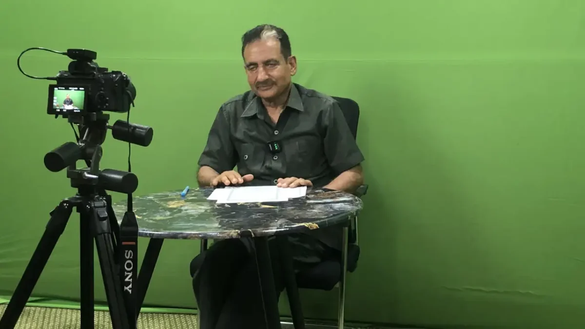 Prof Shad Ramzan in KL Studio