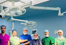 Paras Health Performs Kashmir’s First ICG-Guided Reverse Axillary Mapping in Breast Cancer Surgery