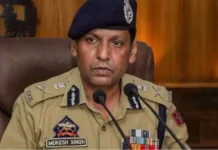 DGP Ladakh Transferred to Manipur on Three-Year Deputation