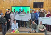 Startup Push in Kashmir: NIT Srinagar Incubator Awards Grants to 10 Emerging Ventures