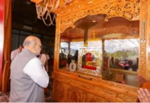 HM Amit Shah Inaugurates Exposition of Buddha Relics in Leh