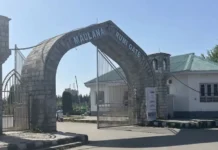 Kashmir University Postpones Examinations Scheduled for Today, Tomorrow Amid Inclement Weather