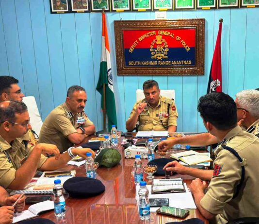 IGP Traffic J&K chairs review meeting to finalise Traffic Management Arrangements for Amarnath Yatra on June 30,2026