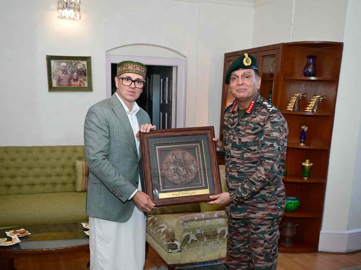 Army Chief General Dhiraj Seth calls on CM Omar Abdullah