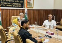 CM Omar Reviews Flood Restoration, Orders Faster Relief, Six-Hourly Situation Reports CM Omar Abdullah