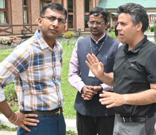 Amarnath Yatra: Div Com reviews Nunwan arrangements, seeks seamless facilities Div Com Kashmir visits Nunwan Base Camp