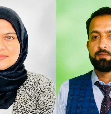 Dr Aasiya Nabi and Dr Sofi Imtiyaz