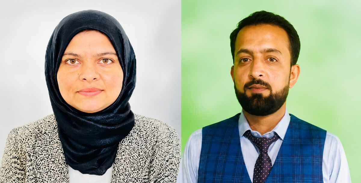 Dr Aasiya Nabi and Dr Sofi Imtiyaz