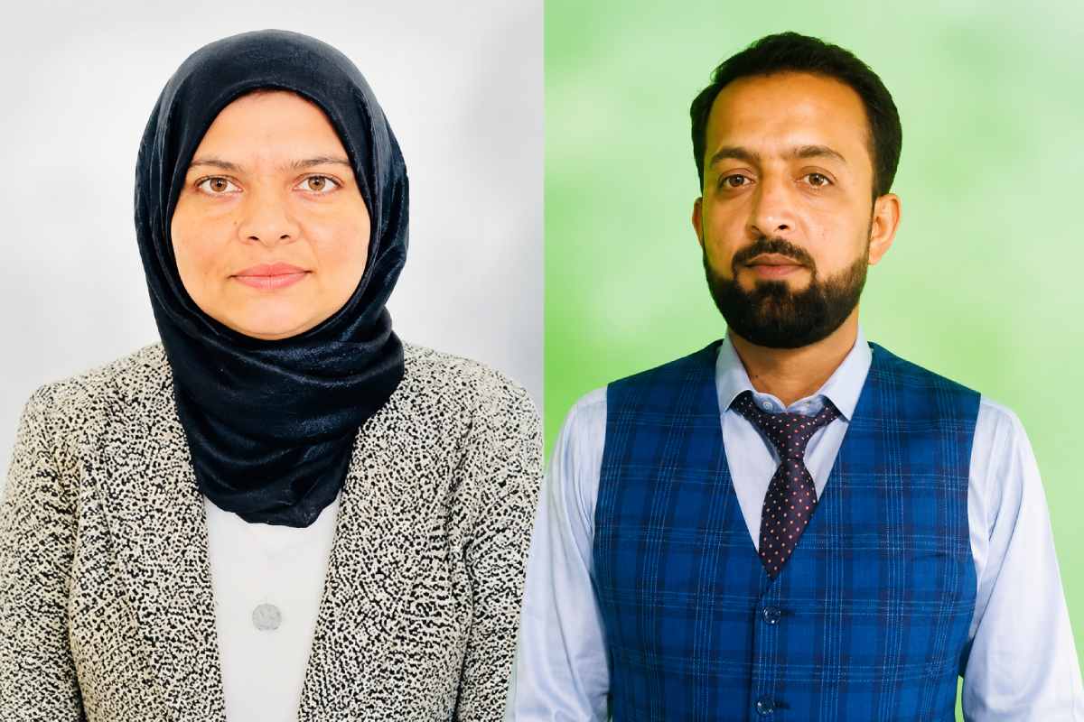 Dr Aasiya Nabi and Dr Sofi Imtiyaz