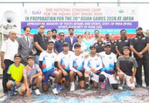 Srinagar Hosts Indian Soft Tennis Team’s National Camp Ahead of 2026 Asian Games Indian Soft Tennis Team
