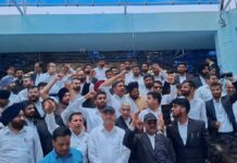 Jammu lawyers protest