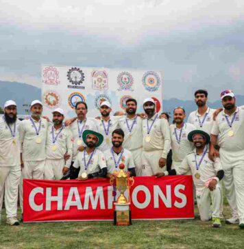 NIT Srinagar Win Final By 88 Runs, Clinch Record Fourth Inter-NIT Title NIT Srinagar team poses with the trophy after defeating NIT Puducherry by 88 runs to clinch a record fourth Inter-NIT cricket title