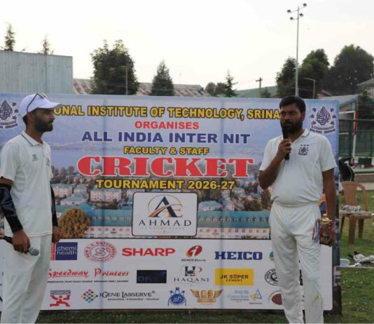 NIT Srinagar Enter Semi-Finals With Dominant Win In Inter-NIT Cricket NIT Srinagar