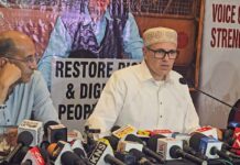 Omar Abdullah Vows To Intensify Statehood Campaign, Says Centre Must Honour Its Promise Chief Minister Omar Abdullah addressing press conference in Srinagar on July 21,2026