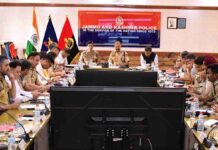 DGP Reviews Security Scenario, Calls for Heightened Vigilance Across Jammu Kashmir DGP Nalin Prabhat chairs a high-level security review meeting with senior police officers at the Police Control Room (PCR) Kashmir in Srinagar