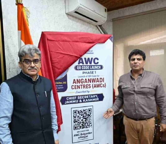 Jammu Kashmir Launches QR-Enabled Anganwadis, Plans Integrated Digital Profile For Every Child