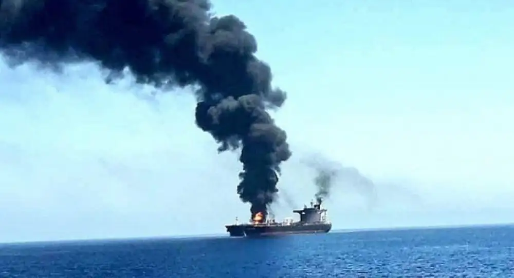 11 Indians Injured After Projectile Hits Panama-Flagged Vessel in Strait of Hormuz