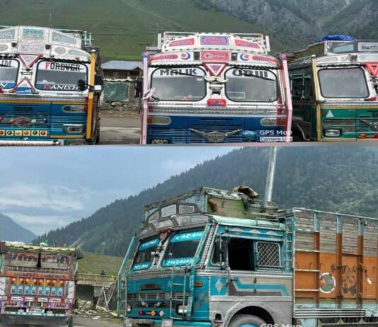 Crackdown on Illegal Mining: Five Sand-Laden Trucks Seized in Ganderbal Five trucks carrying illegally extracted sand were intercepted during a routine check, with each vehicle fined Rs 17,425