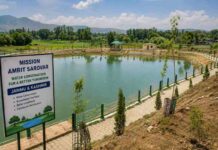 1,056 Amrit Sarovars Completed in Jammu Kashmir Under Water Conservation Mission
