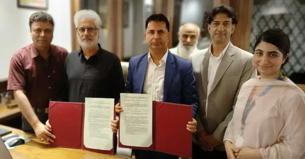 JK Bank and GK communications signed a MoU