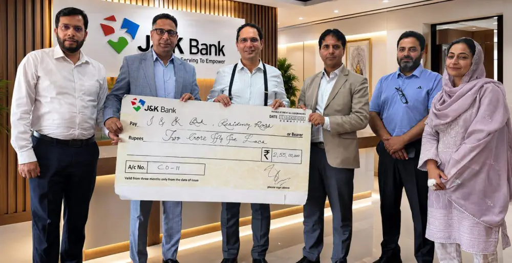 JK Bank clears an insurance claim