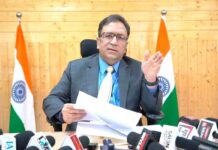 Ladakh Chief Secretary Ashish Kundra