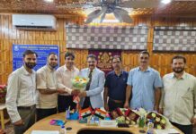 IEI Jammu Kashmir Delegation Meets New NIT Srinagar Director