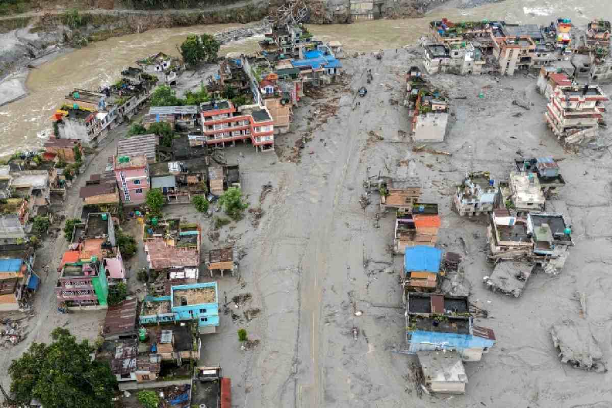Aftermath of deadly flood in Nepal