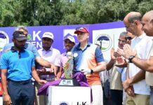 Chief Minister today inaugurated the fifth edition of the DP World Professional Golf Tour of India (PGTI) J&K Open 2026 at the Royal Springs Golf Course in Srinagar