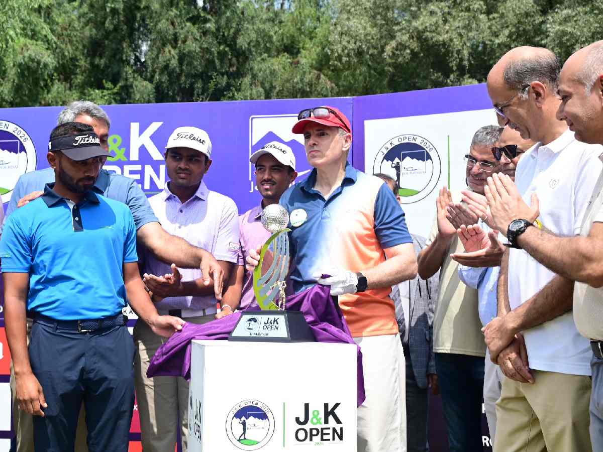 Chief Minister today inaugurated the fifth edition of the DP World Professional Golf Tour of India (PGTI) J&K Open 2026 at the Royal Springs Golf Course in Srinagar