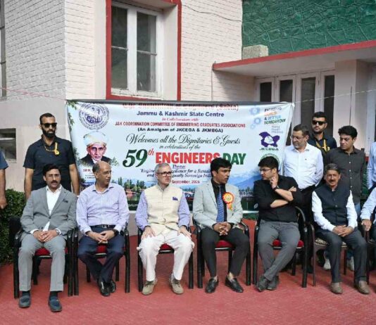 Engineers Seek ACP, CM Inaugurates IEI Guest House In Srinagar