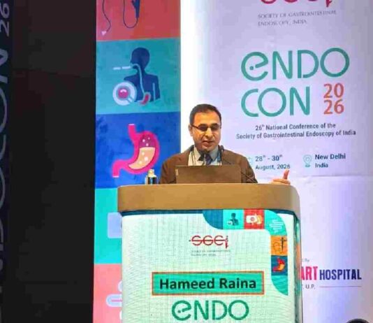 Kashmir Gastroenterologist Wins Top Prize At ENDOCON 2026 Dr Hameed Raina