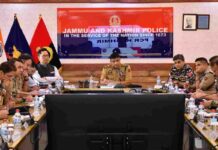 IGP Kashmir Sujit Kumar chairs a security review meeting at PCR Kashmir ahead of the forthcoming International Film Festival in Srinagar on September 4,2026
