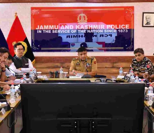 IGP Kashmir Reviews Security Arrangements Ahead Of International Film Festival IGP Kashmir Sujit Kumar chairs a security review meeting at PCR Kashmir ahead of the forthcoming International Film Festival in Srinagar on September 4,2026