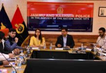 2nd UT Level JCC meeting on NCB at PCR Kashmir
