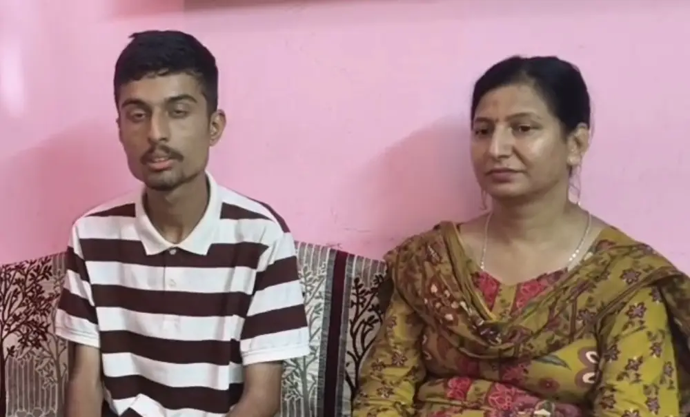 Renu Hans resumed study after a haitus of 22 years at the age of 45 and passed her matriculation.Her son taught her