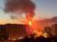 An oil refinery south of Moscow was hit by a drone attack
