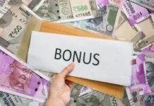 Centre Announces 30-Day Ad-Hoc Bonus for Eligible Govt Employees for 2025-26