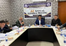 IEI Jammu Kashmir State Centre Holds 61st Annual General Meeting in Srinagar