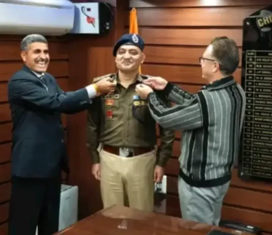 Mohammad Rafi Giri Promoted to SSP Rank